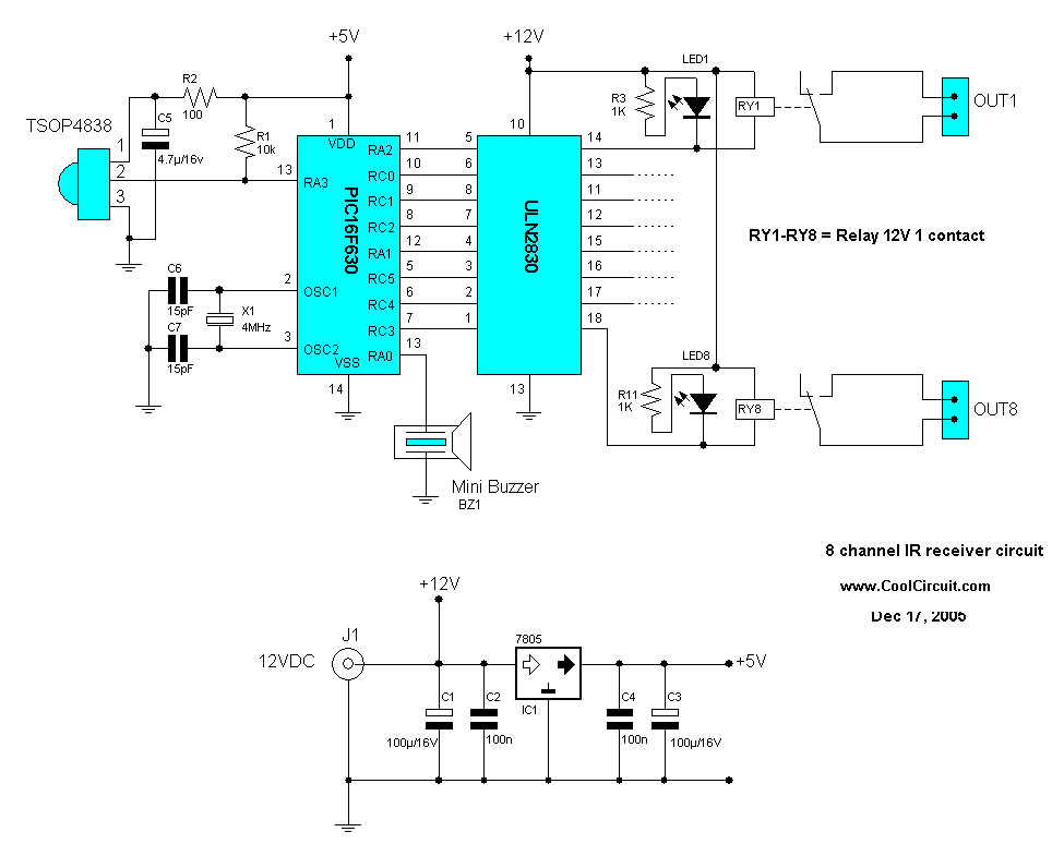 IR receiver circuit problem - Page 1