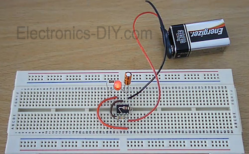 diy flashing led