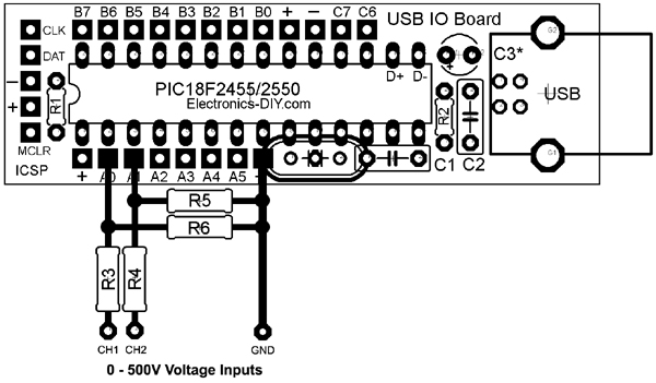 Nitrip USB Color LCD Voltmeter Ammeter Current Meter Multimeter Charger USB Tester Black