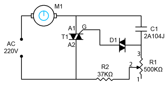 1000W AC Motor Speed Controller