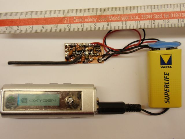 Single Transistor VCO FM Transmitter