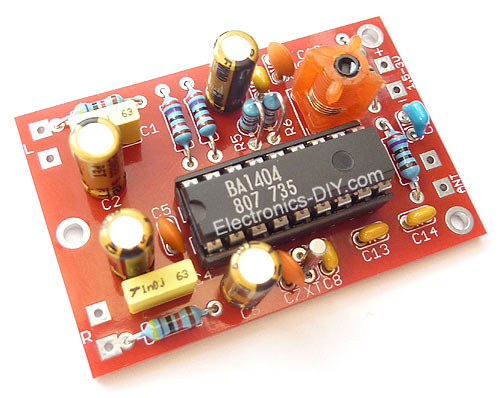 FM Stereo Transmitter using BA1404