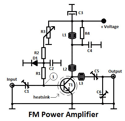 1 Watt FM Amplifier