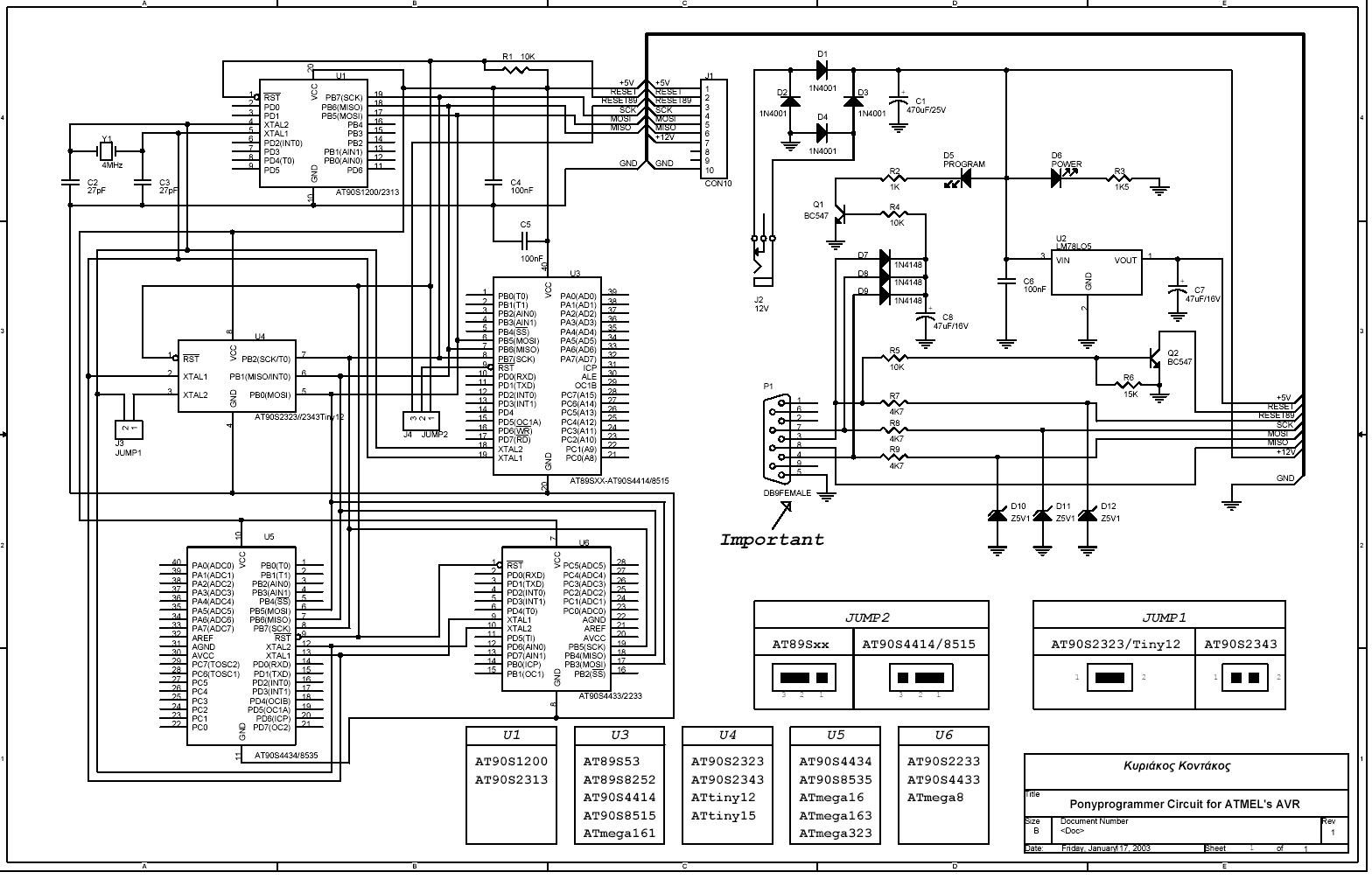 AVR Programmer