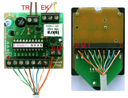 Code Lock with ATMEL AVR 