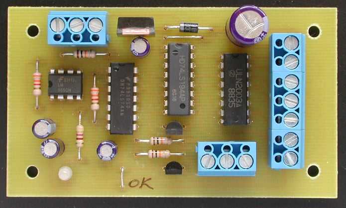 Stepper Motor Driver (74194)