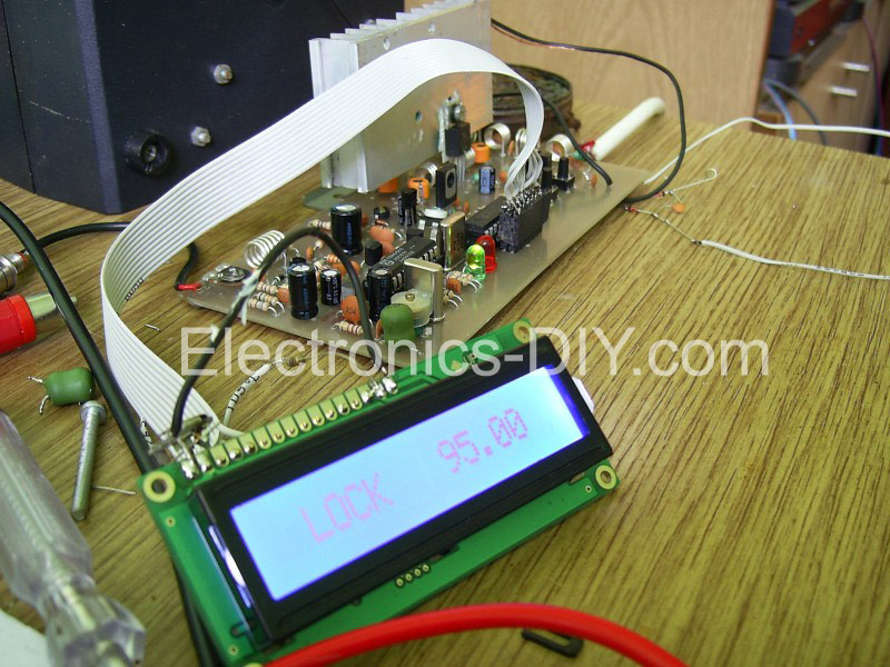 8W PLL Stereo Transmitter with LCD