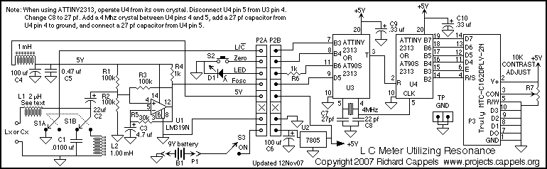 LC Meter Based on the AVR Microcontroller