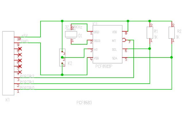 Real Time Clock PCF8583