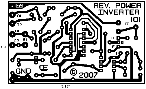 Mosfet Inverter Circuit Board - 500w Mos Fet Power Inverter From 12v To 110v220v - Mosfet Inverter Circuit Board