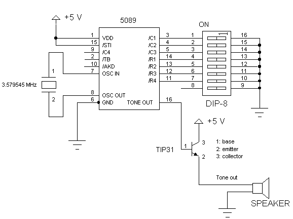 thumbnail image 2 of JPL995 DTMF Encoder/Generator For Ham, CB, Marine Radio – Universal 2 of 3