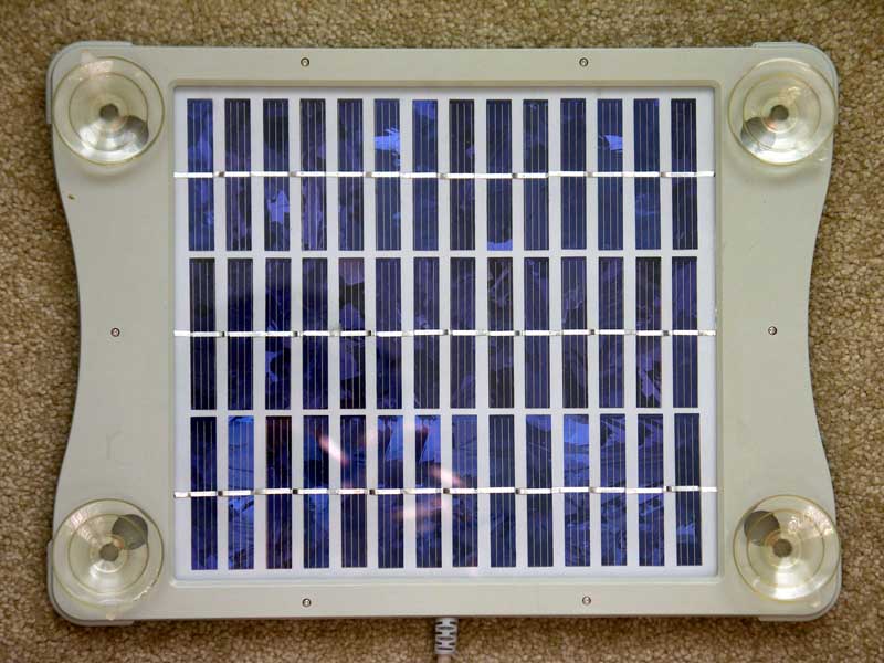 Atmel Solar Panel Battery Charger