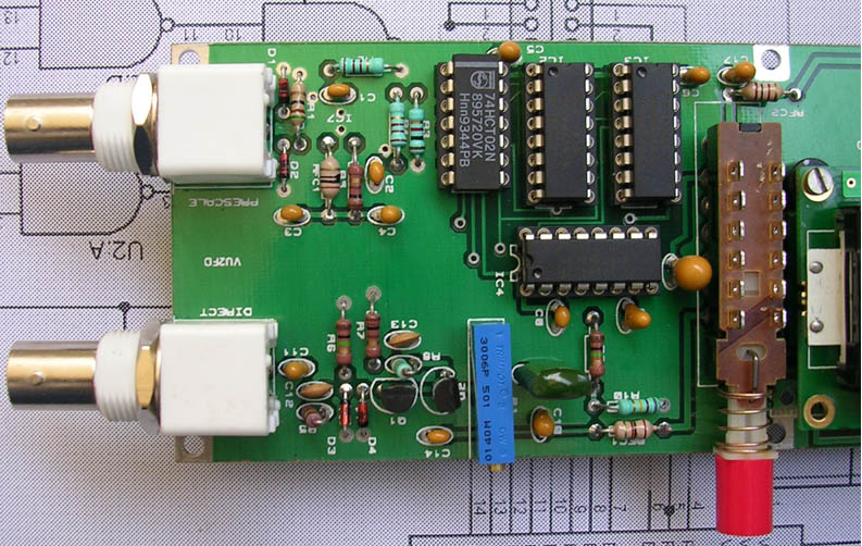 PIC16F84A 3.5GHz LCD Frequency Counter