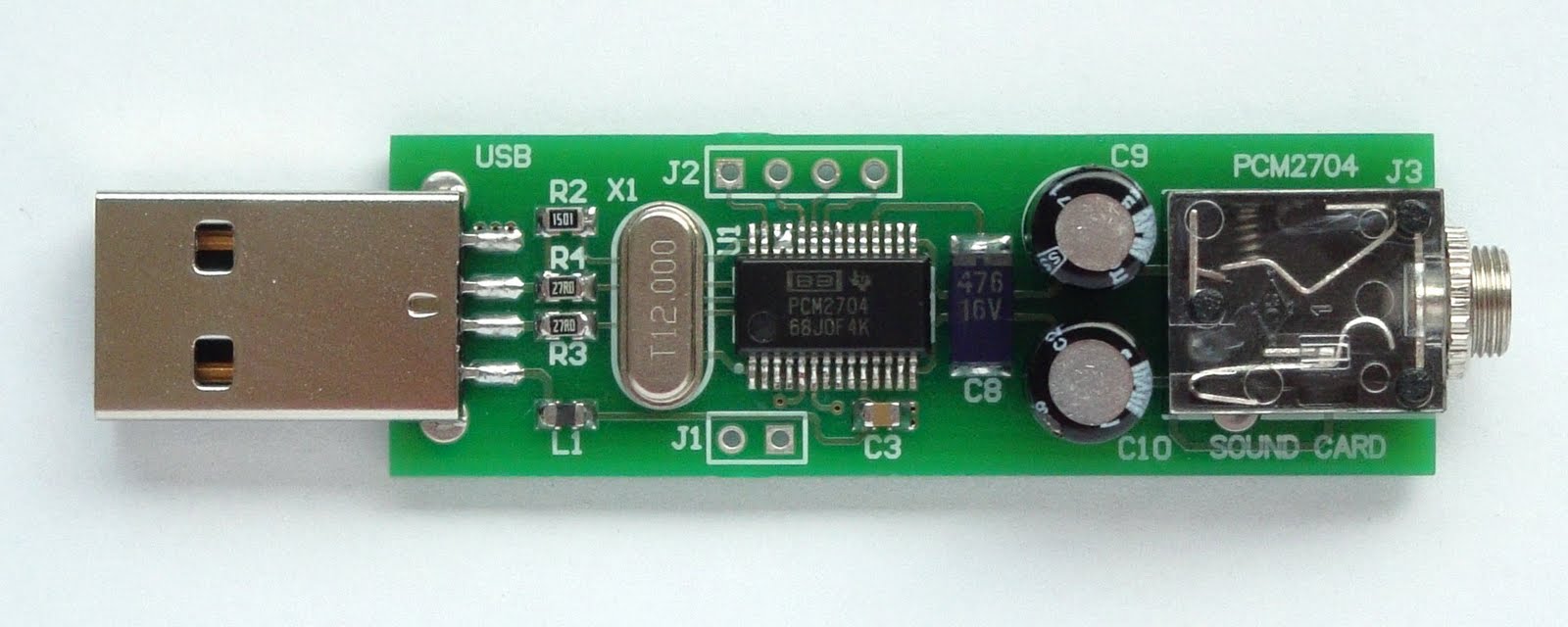 Sound Card with PCM2704 