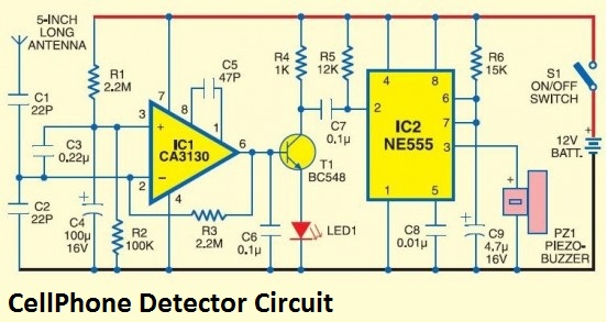 Cell Phone Detector