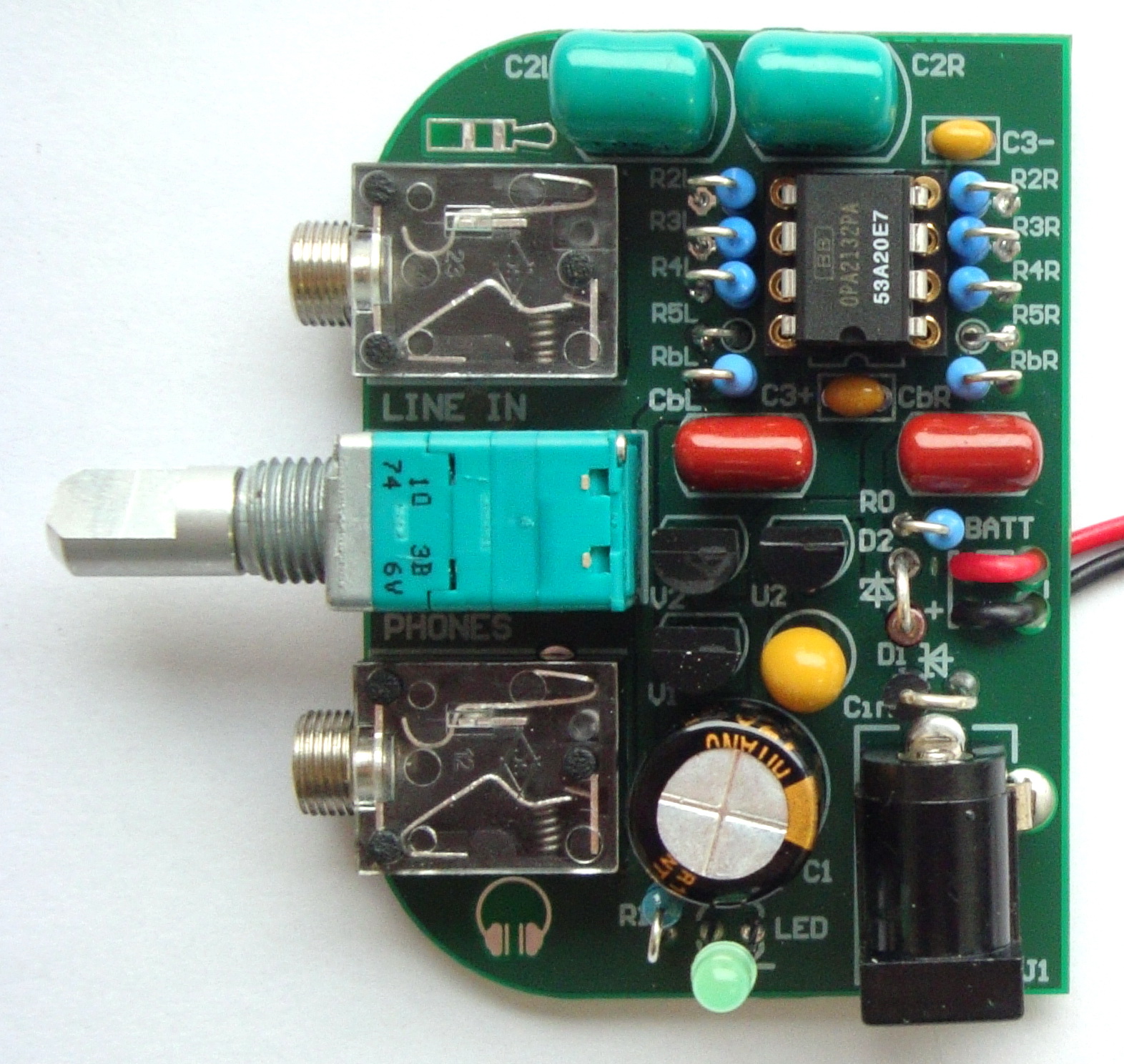 Opamp headphone online amplifier