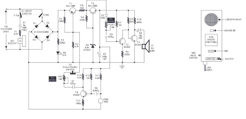 Simple Telephone Receiver