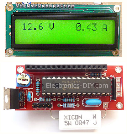 ICL7107 / ICL7106 volt ampere meter circuit