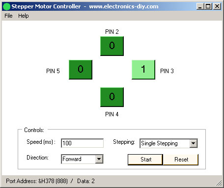 Stepper Motor Controller with