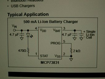Lithium Ion Battery Charger with Microchip MCP73831