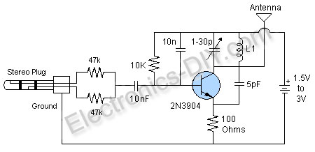 Simple MP3 FM Transmitter