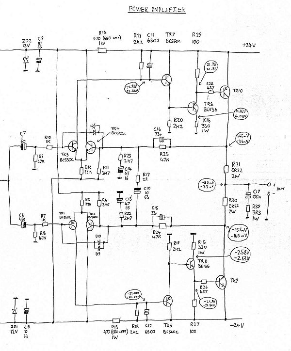 25 W Class A Amplifier