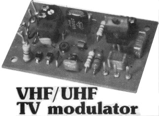 VHF/UHF TV Modulator
