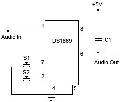 DS1669 Digital Potentiometer