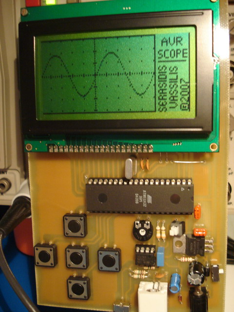 Low Speed AVR Oscilloscope