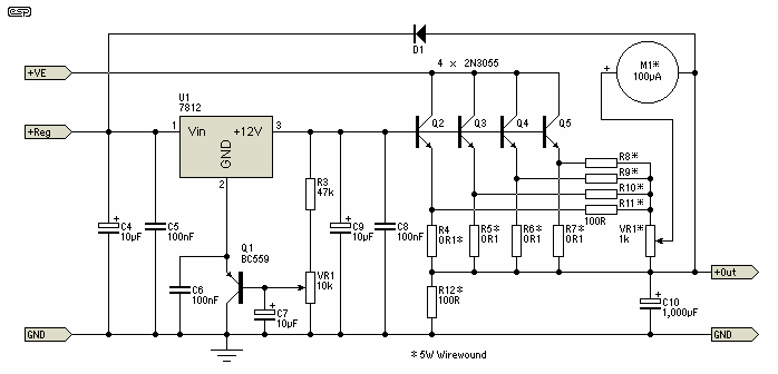 Схема voltage regulator 600va