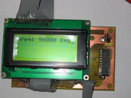 AVR ATMega8 PLL Module with MC145170