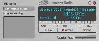 USB RDS Coder Board using ATmega32