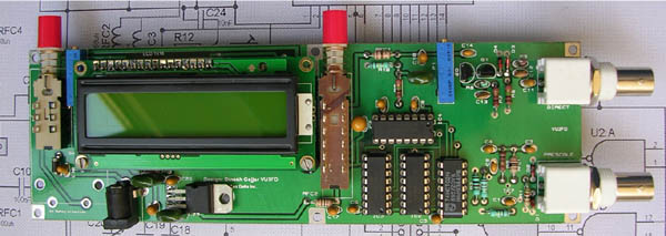 PIC16F84A 3.5GHz LCD Frequency Counter