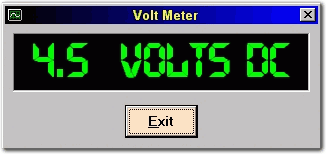 Serial Voltmeter using the PIC16C71