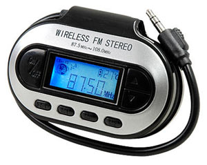 Wireless PLL Stereo FM TX with LCD
