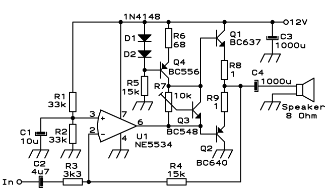 Ne5534 усилитель схема