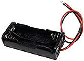 2 AAA Battery Holder with Leads